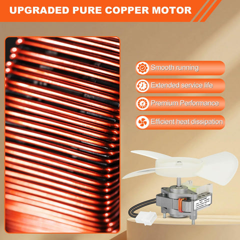 VTNPQ BCD-0388 durable motor and balanced blade for long-lasting performance.