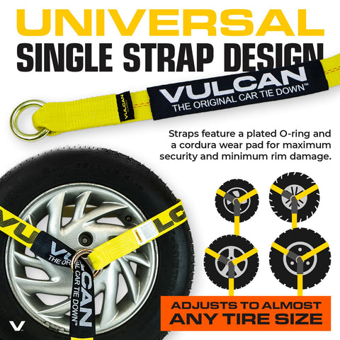 VULCAN Cordura wear pad protecting strap and vehicle