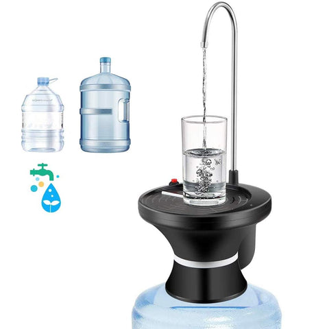 VUIYA drinking water pump in use for convenient, mess-free home dispensing.