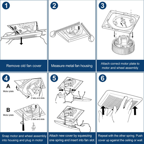 In-ceiling installation showing flush fit and quiet operation