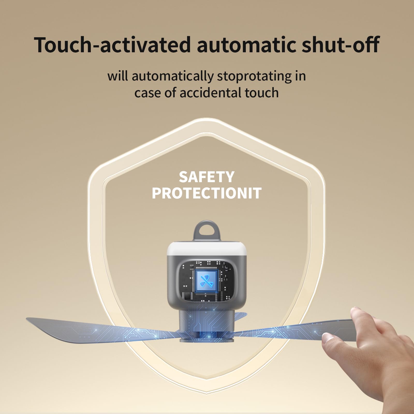 VVU&CCO detachable blades enable easy portability and cleaning.