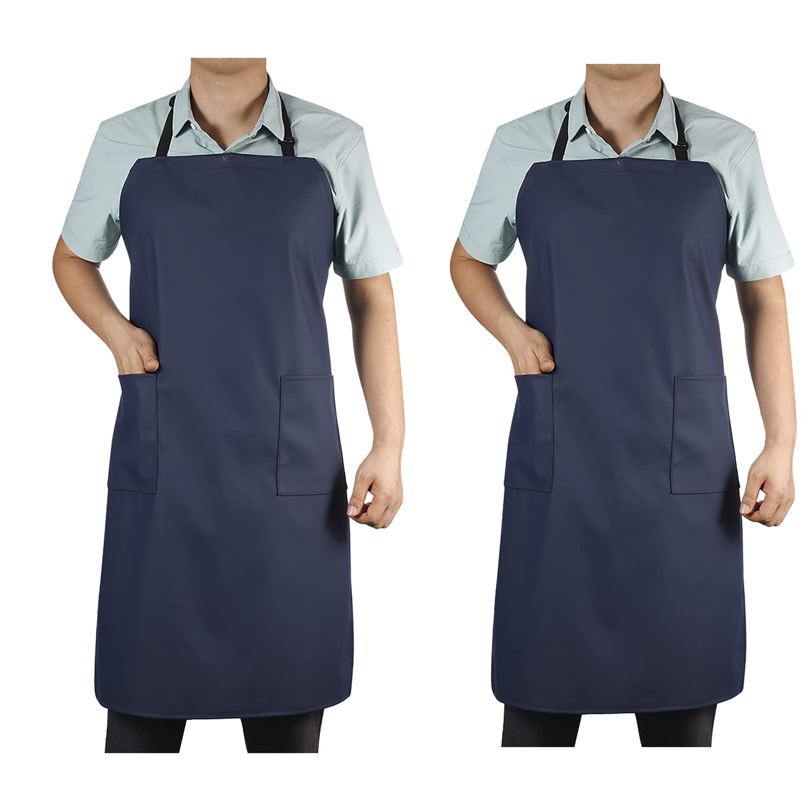 VWELL two-pocket waterproof apron for quick-access tools during tasks