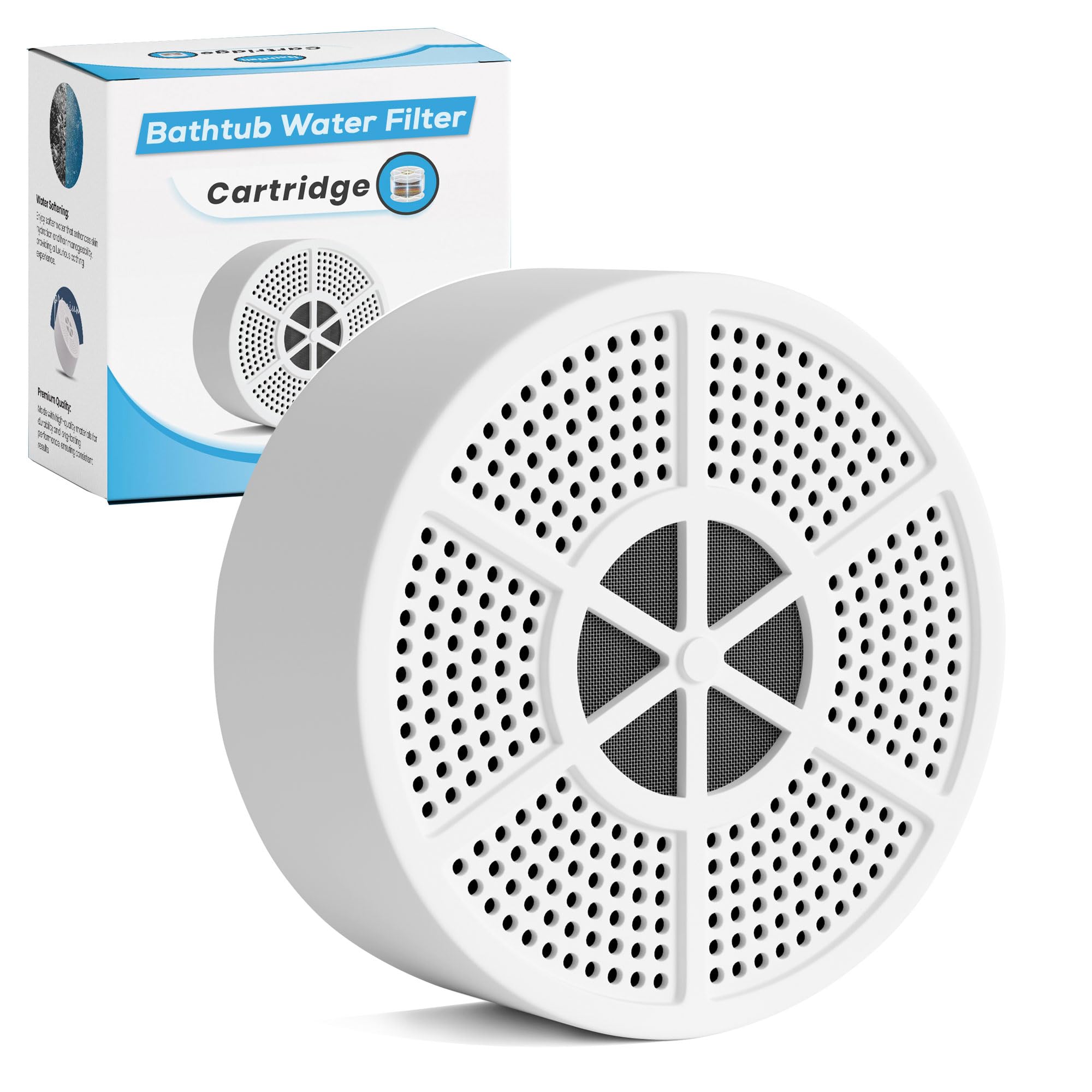 Vxcellent bath filter cartridge installation for easy at-home filtration.