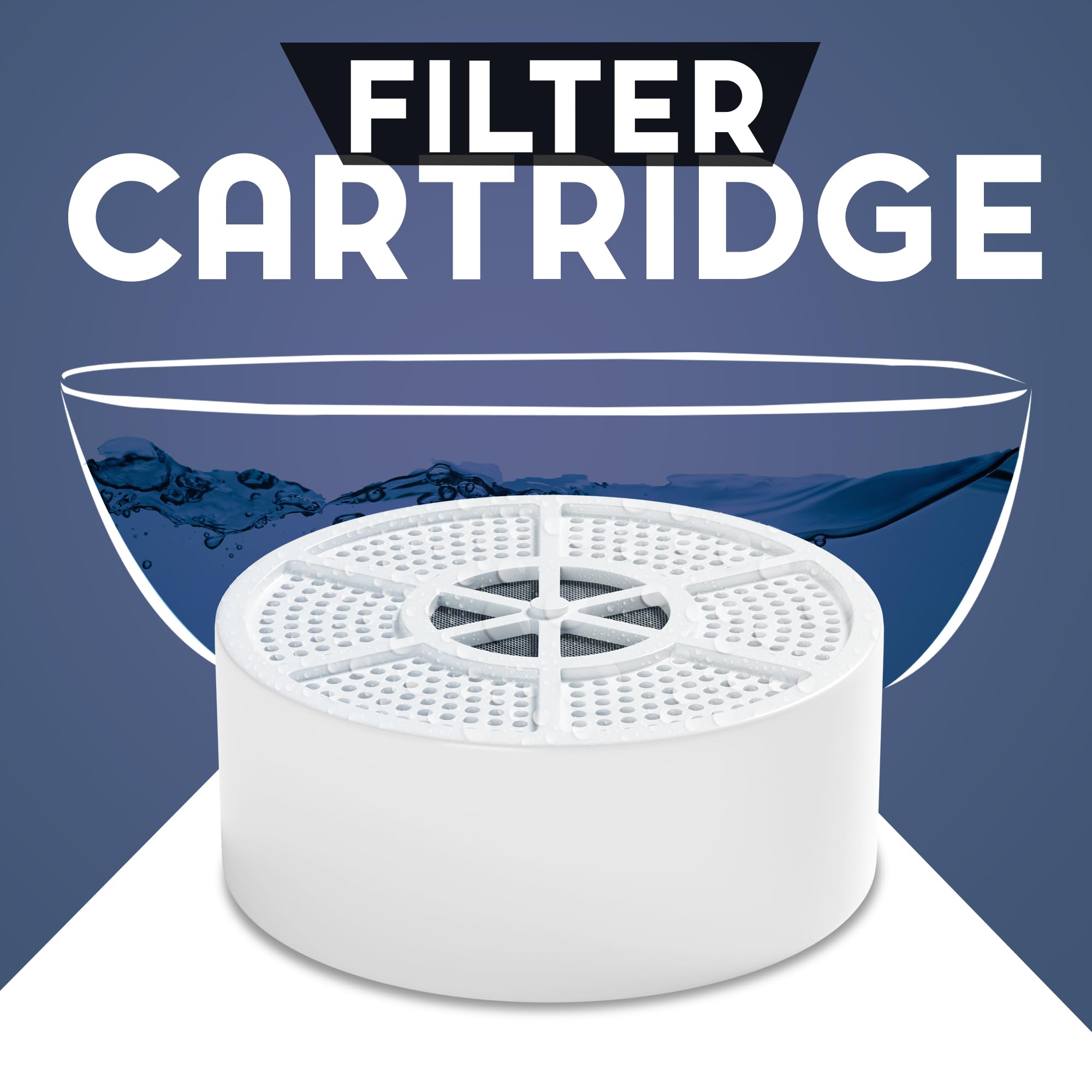 Vxcellent packaging and branding for bath filter kit.