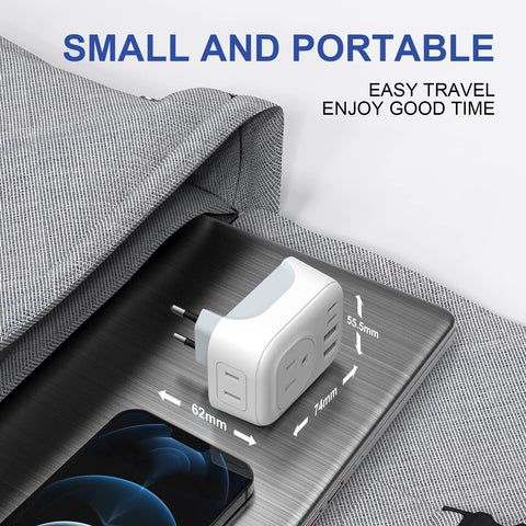 VYLEE CE and FCC certified for safe travel electronics