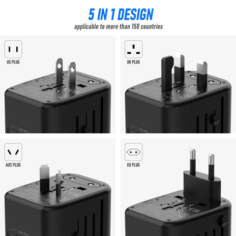 VYLEE USB-C port supports up to 3A for fast device charging.