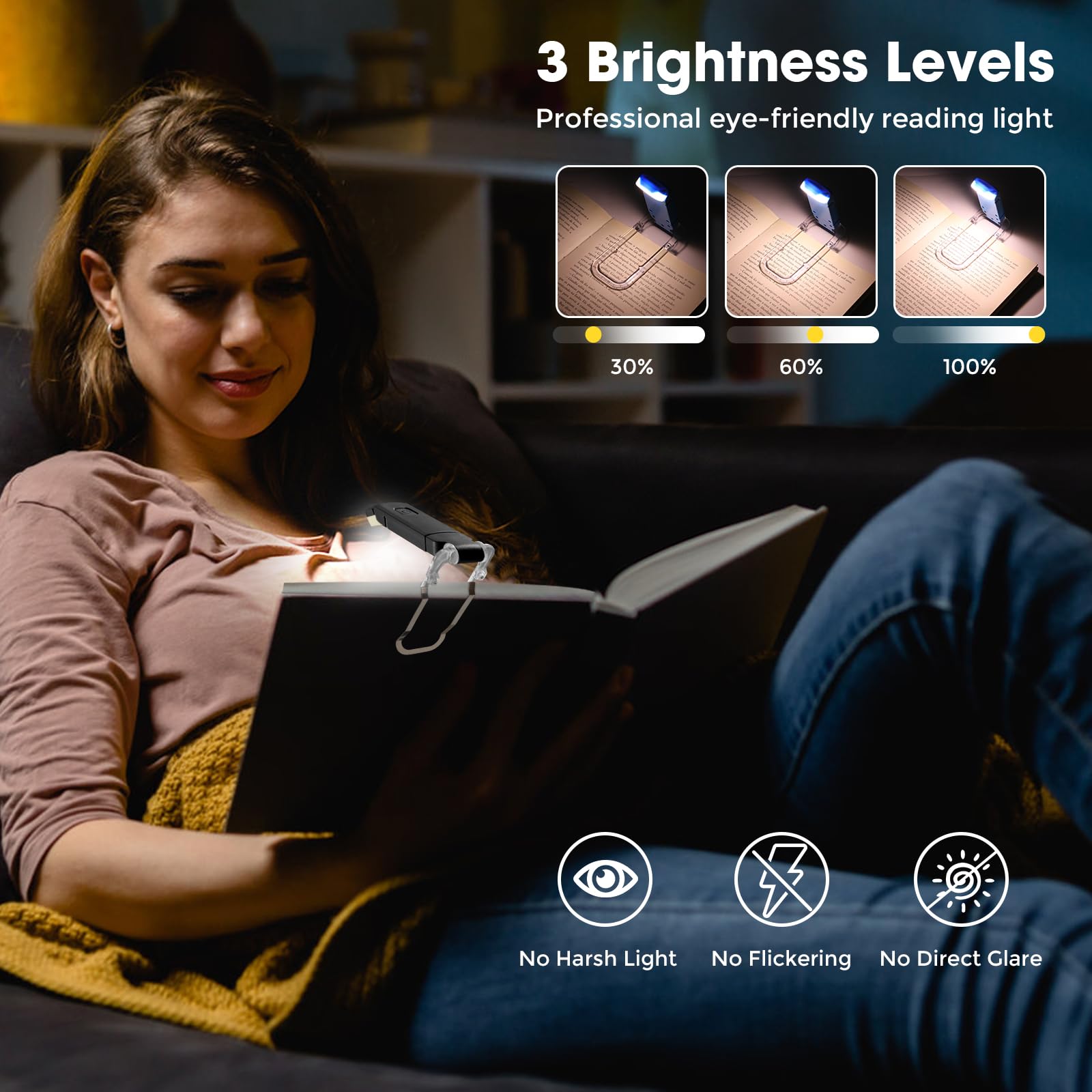 VZZNN 3-color temperature light for warm to cool tasks
