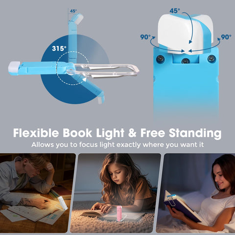 VZZNN lightweight clip-on light for travels
