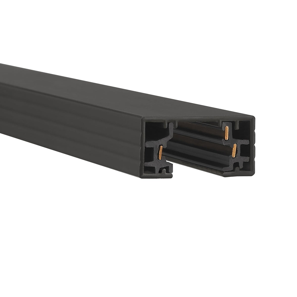 WAC Lighting H Track 8ft black endcaps shown for clean finish and easy mounting.