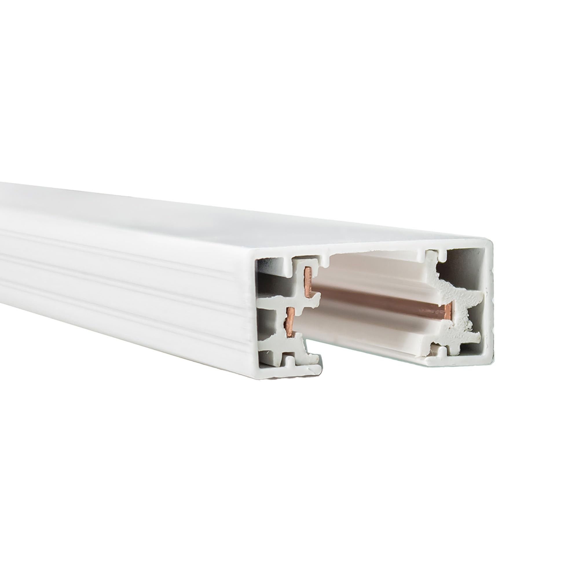 WAC Lighting H Track 8ft endcaps provide a clean, finished look.