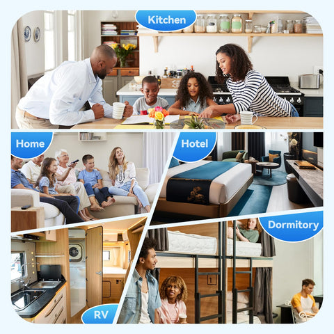 WACHRAY methane detection with loud alarm for basements and garages.