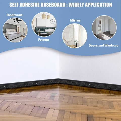 WADILE easy peel and stick installation with minimal tools.