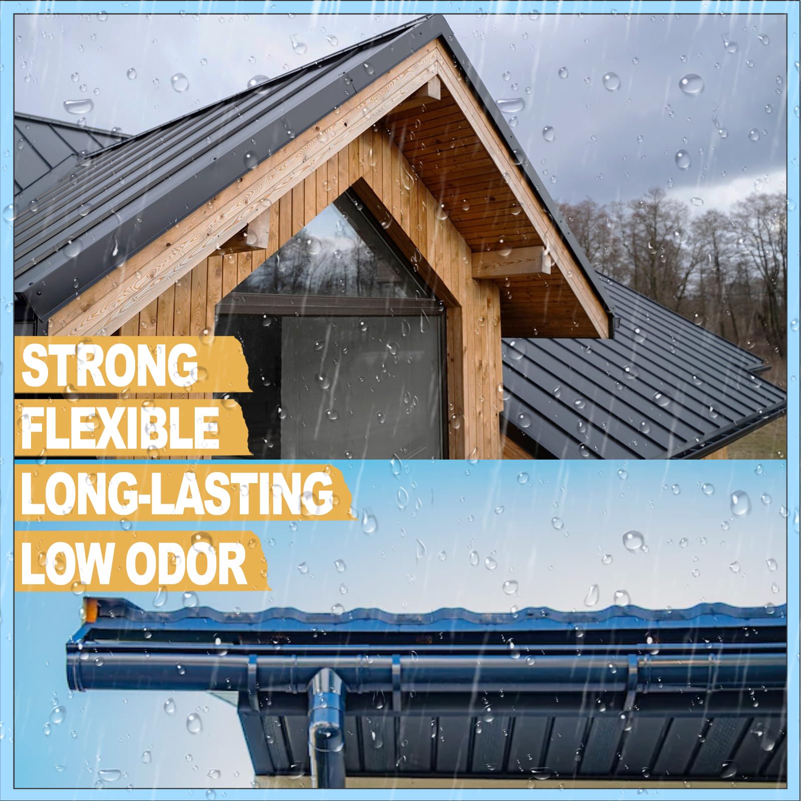 Wadities Waterproof Sealant Clear film forms a protective layer on exposed areas