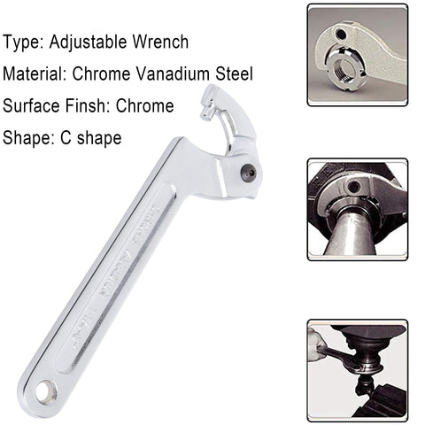 Wadoy spanner wrench with ergonomic grip for precise control in greasy workshops.