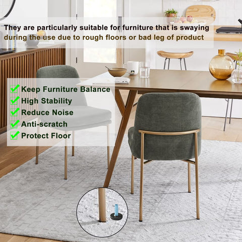 WAFJAMF heavy-duty leveler feet support under load and reduce wobble