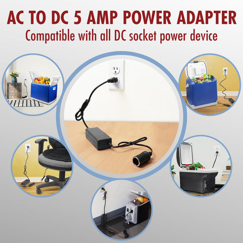 Compact on-the-go power solution for vehicles and rooms
