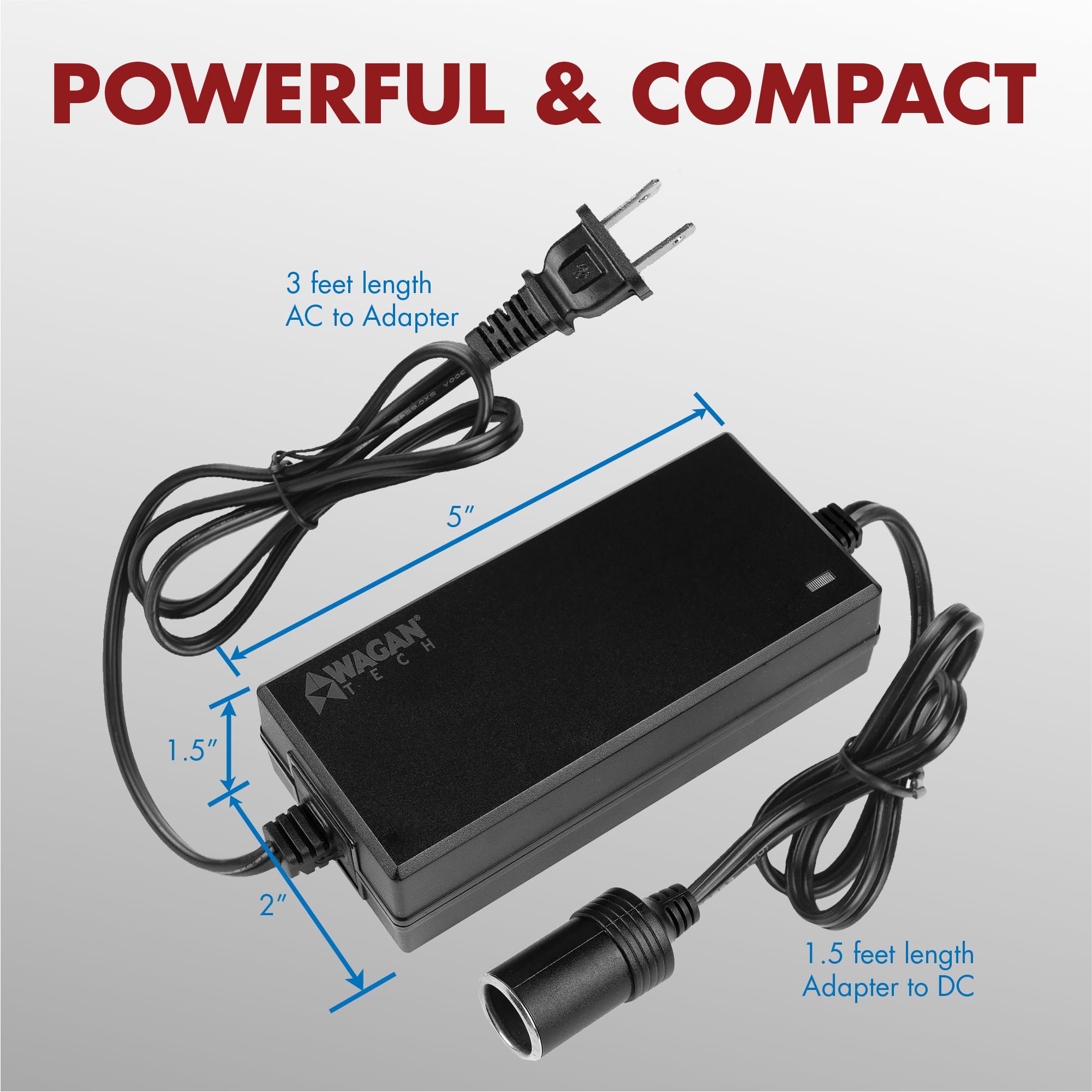 EL9903 with a long 4.5-foot cord for flexible placement