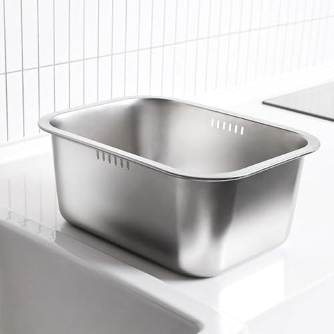 WAGENSTEIGER 10L washing bowl viewed from top, ideal for dishwashing and soaking.