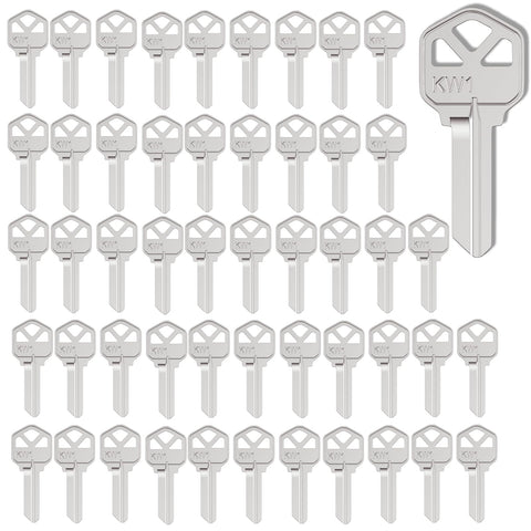 WAH LIN PARTS KW1 blank keys pack 50 in premium copper for durable use.