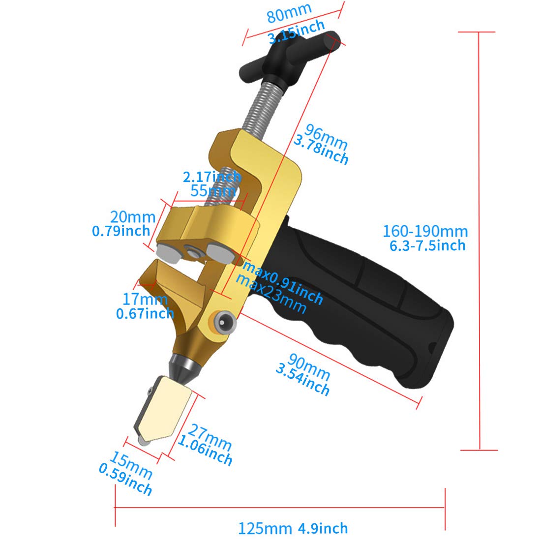 Wailicop breaking pliers with extended swivel handle delivering even pressure.