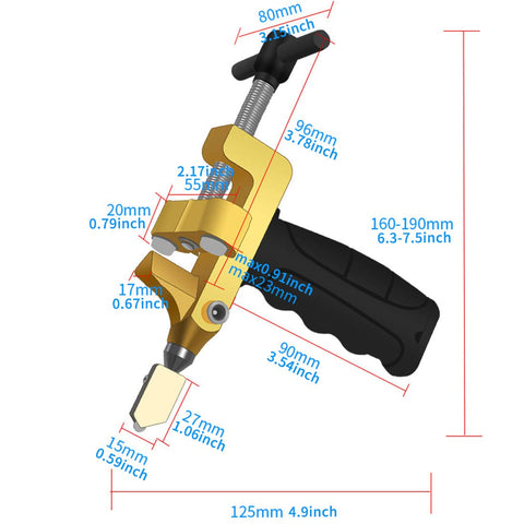 Wailicop breaking pliers with extended swivel handle delivering even pressure.