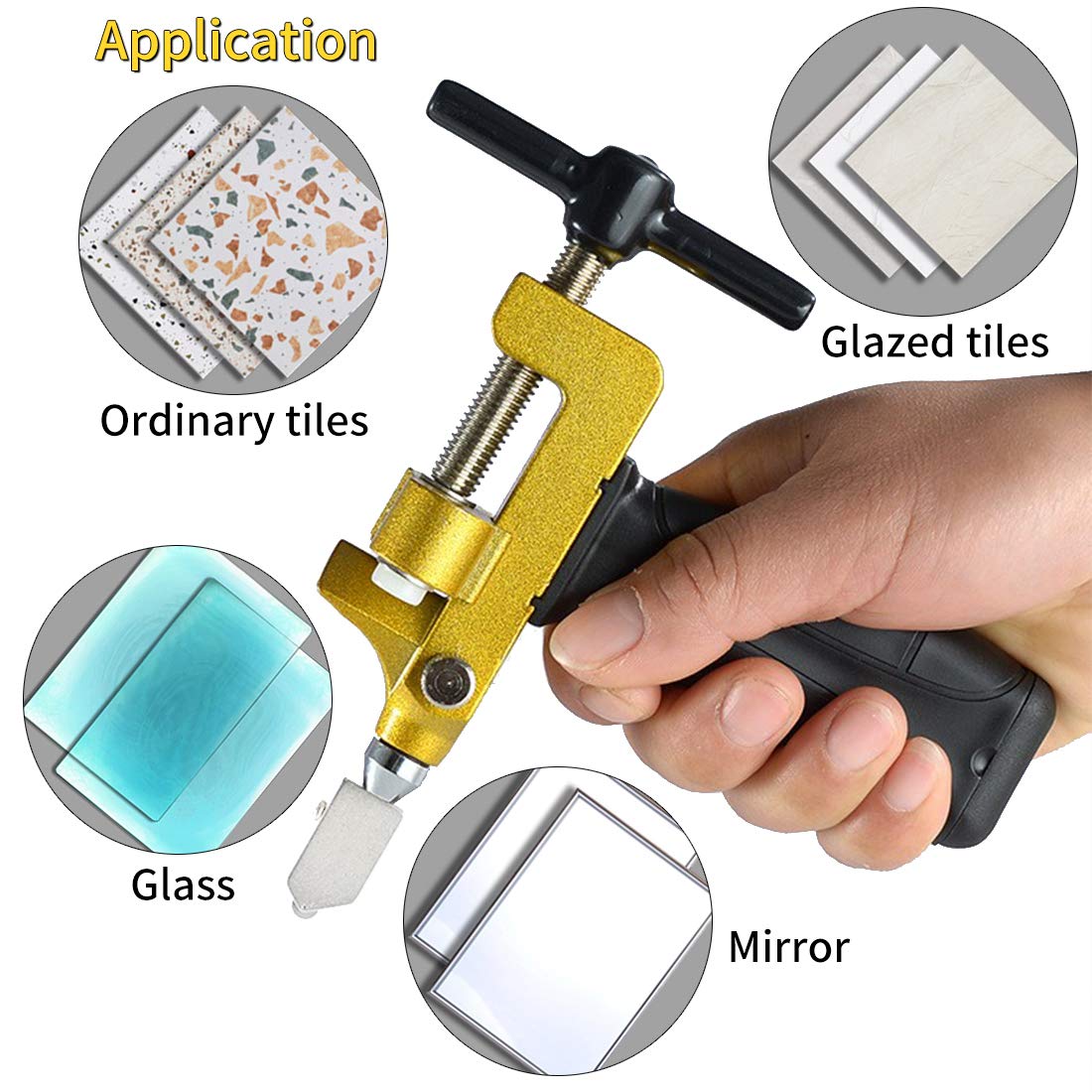 Wailicop screwdriver included for quick, easy blade changes.