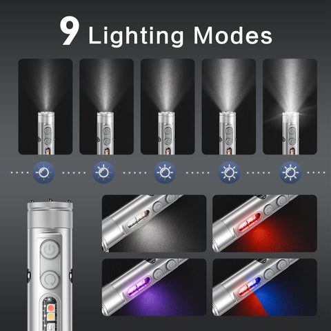 WAIORD Taclite Mini side COB light illustrating versatile illumination