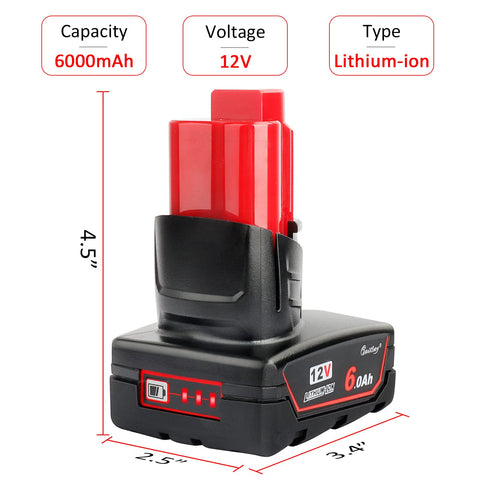 Waitley 12V 6Ah battery charging capability and protection features.