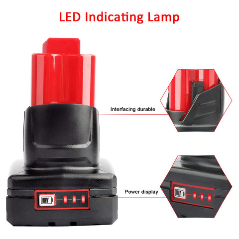 Waitley 12V 6Ah battery side view, rugged build for durable performance.