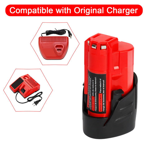 Waitley battery features shock-absorbing design guarding against drops and vibration.