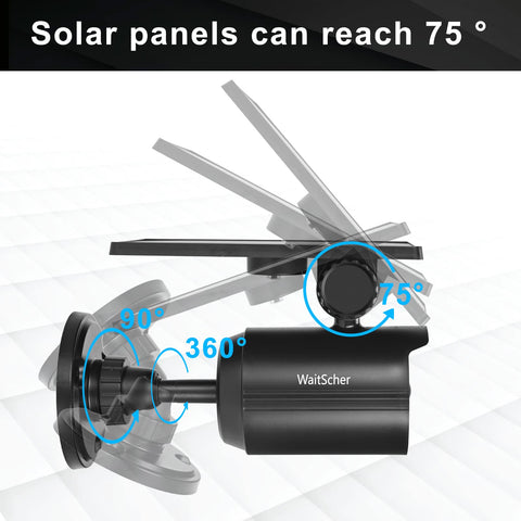 WaitScher outdoor lighting for porch, garden, and driveway after dark.