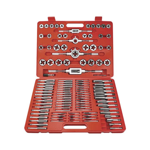 Wakuka 110-piece tap and die set in storage case for organized projects