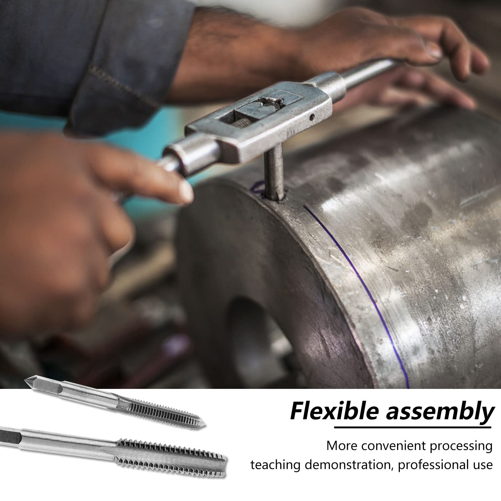 Wakuka taper taps cover SAE and metric threading sizes