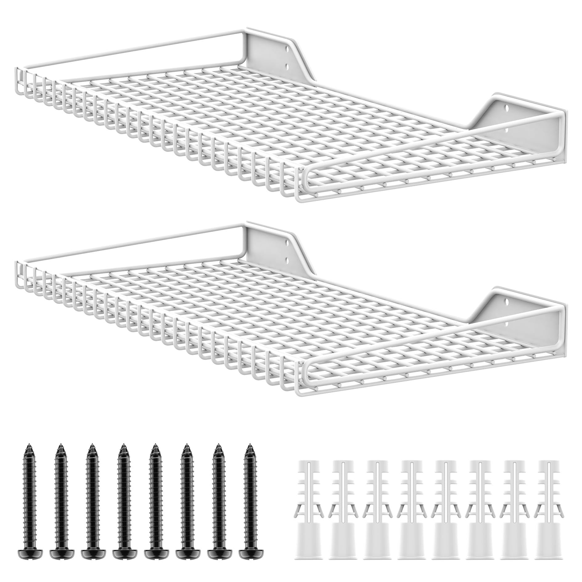 Waldmann 2-pack packaging with screws included for easy setup.