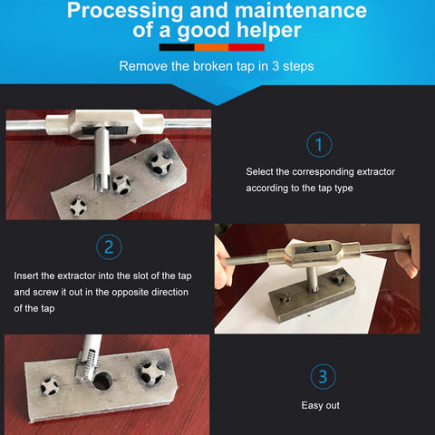 Walfront versatile tool for removing peeling rusty or broken screws and bolts