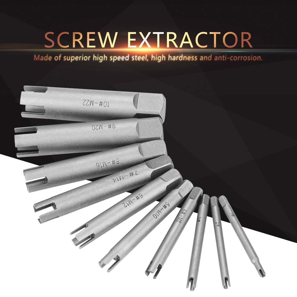 Walfront high-speed steel tap extractor for durable performance