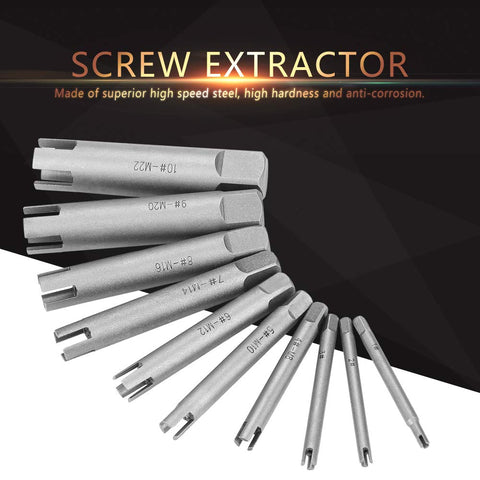 Walfront high-speed steel tap extractor for durable performance