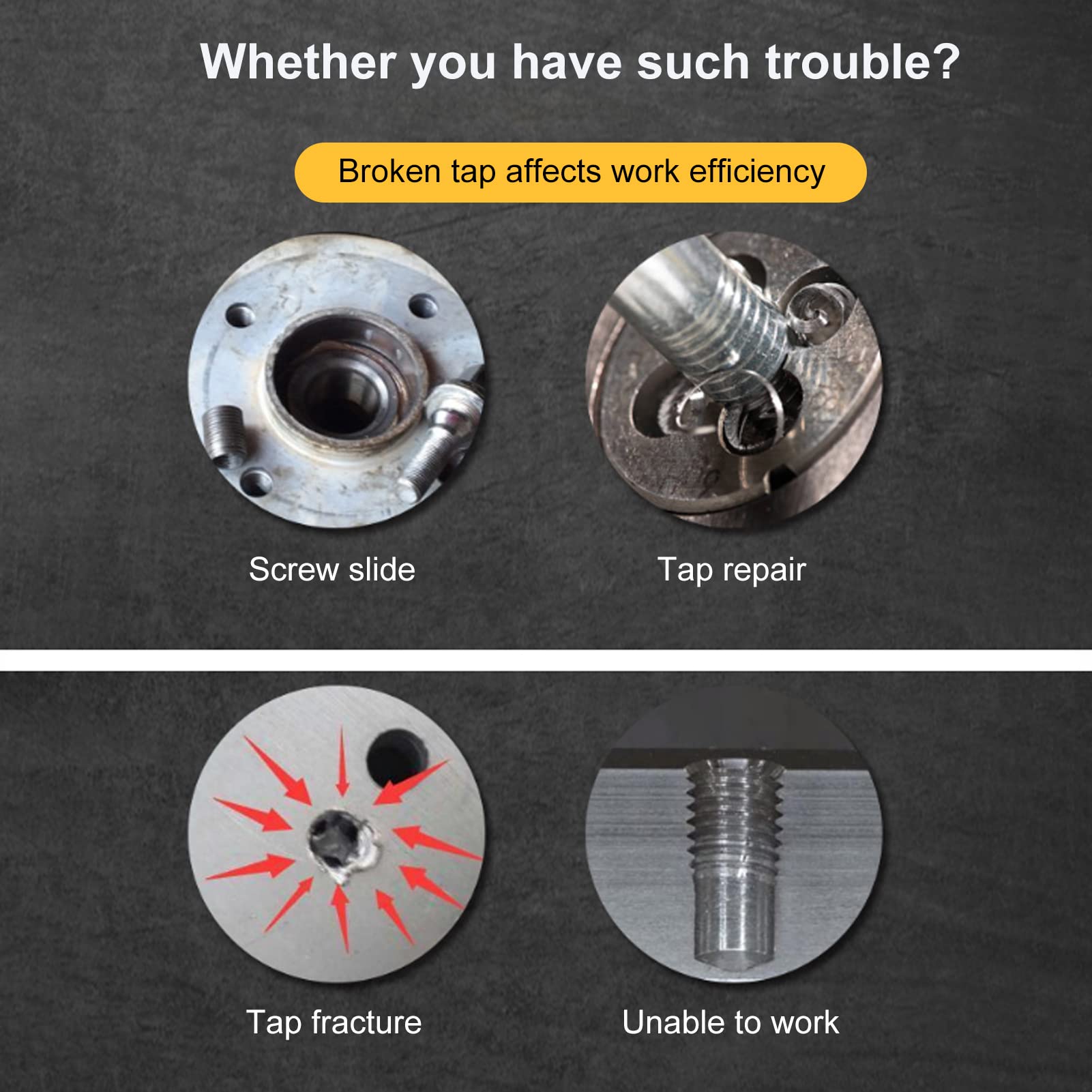 Walfront precision blades engineered for easy alignment with taps