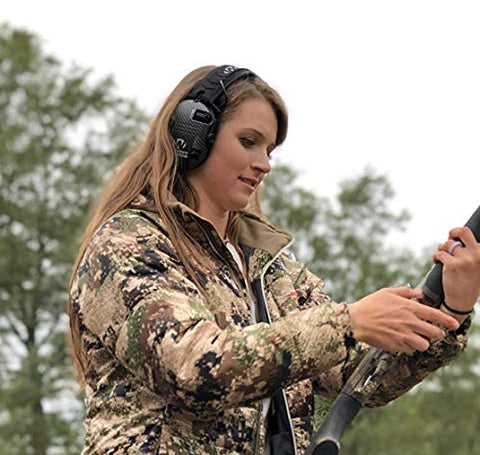 Walker's Gear Razor Ear Muffs carbon low-profile design for discreet protection