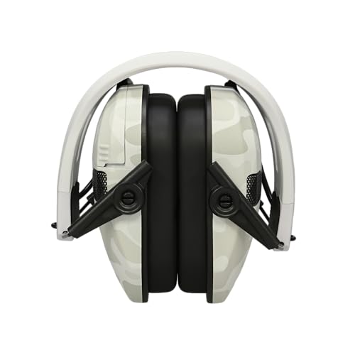 Walker's Razor foldable design with gel ear cushions for comfort.