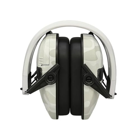 Walker's Razor foldable design with gel ear cushions for comfort.