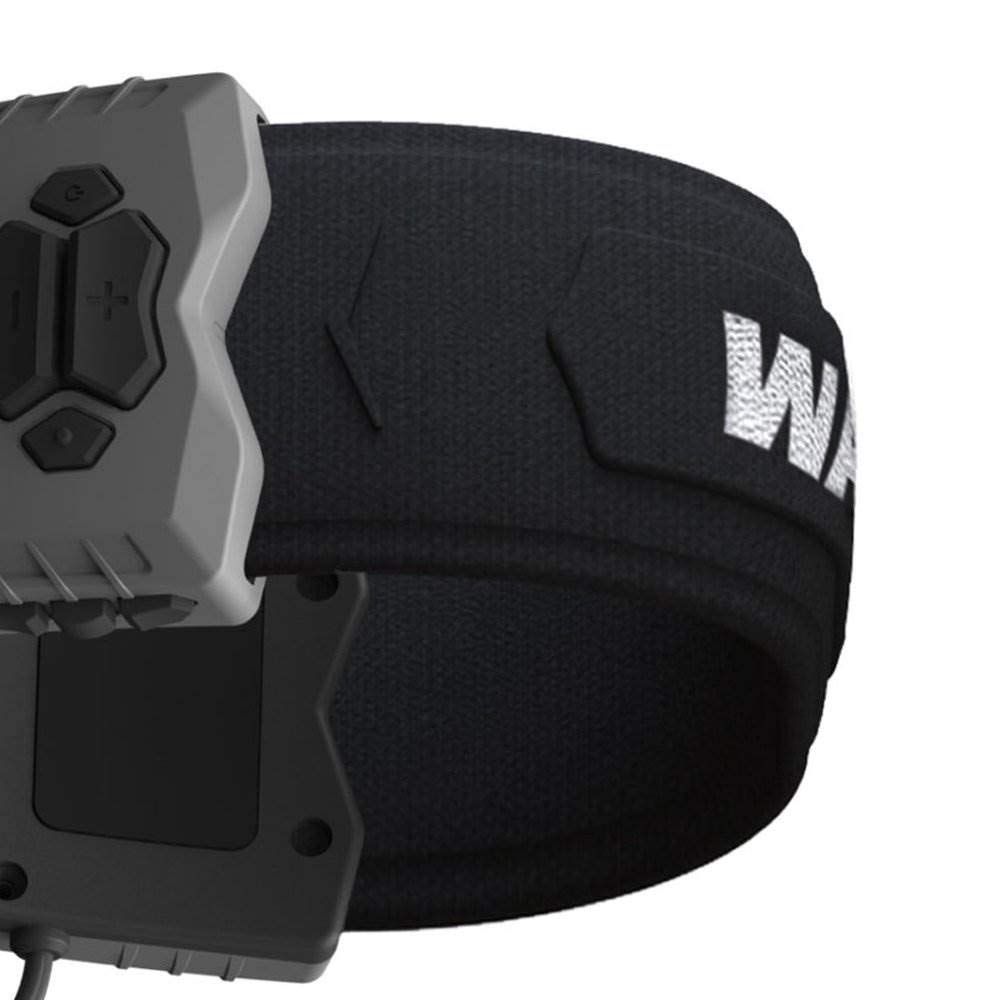 Walker's XCEL Digital Muff in forest use illustrates improved situational hearing outdoors.