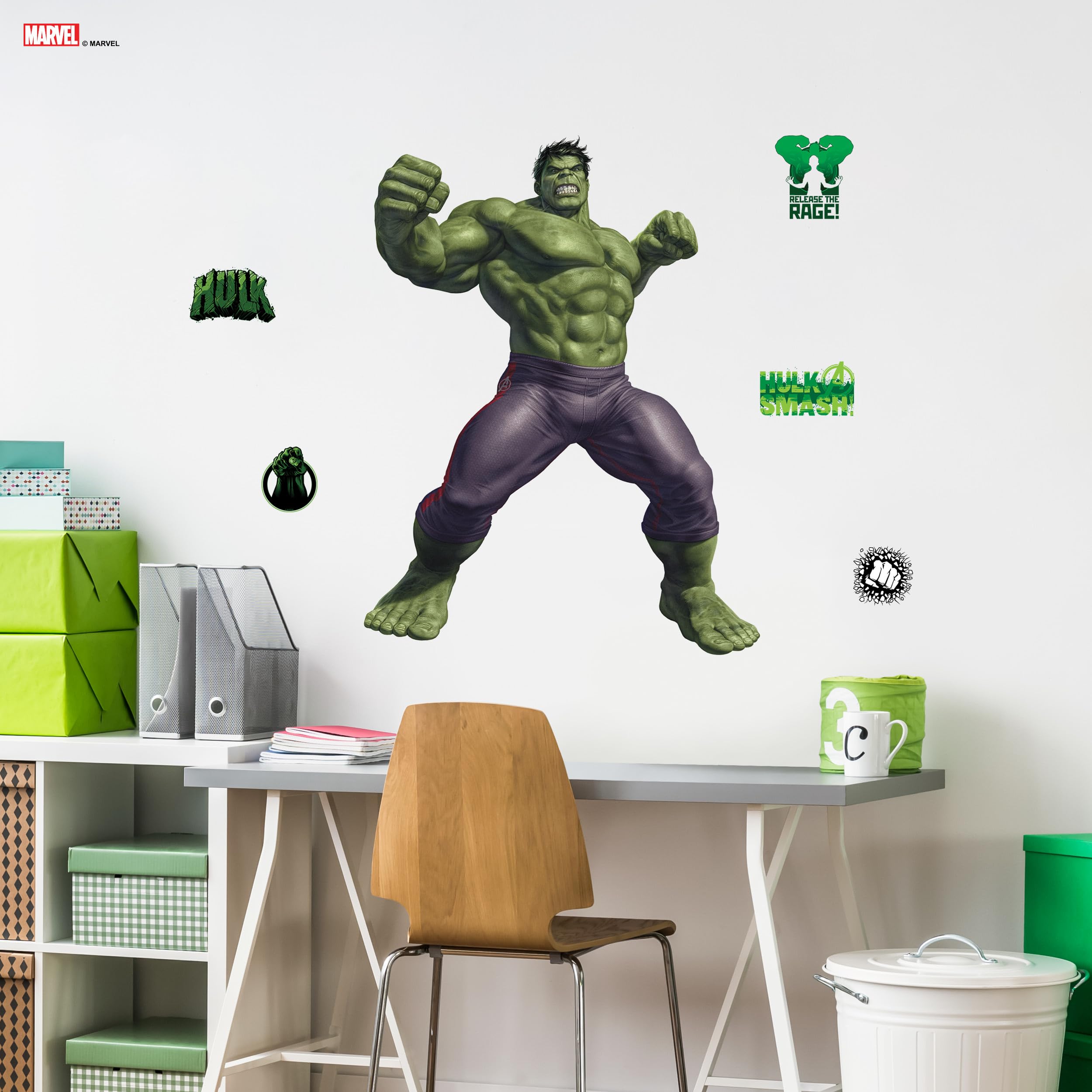 Wall Palz Marvel Hulk gift packaging ready for Marvel fans.