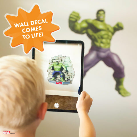 Wall Palz Marvel Hulk small decal 3 designed for versatile placement.