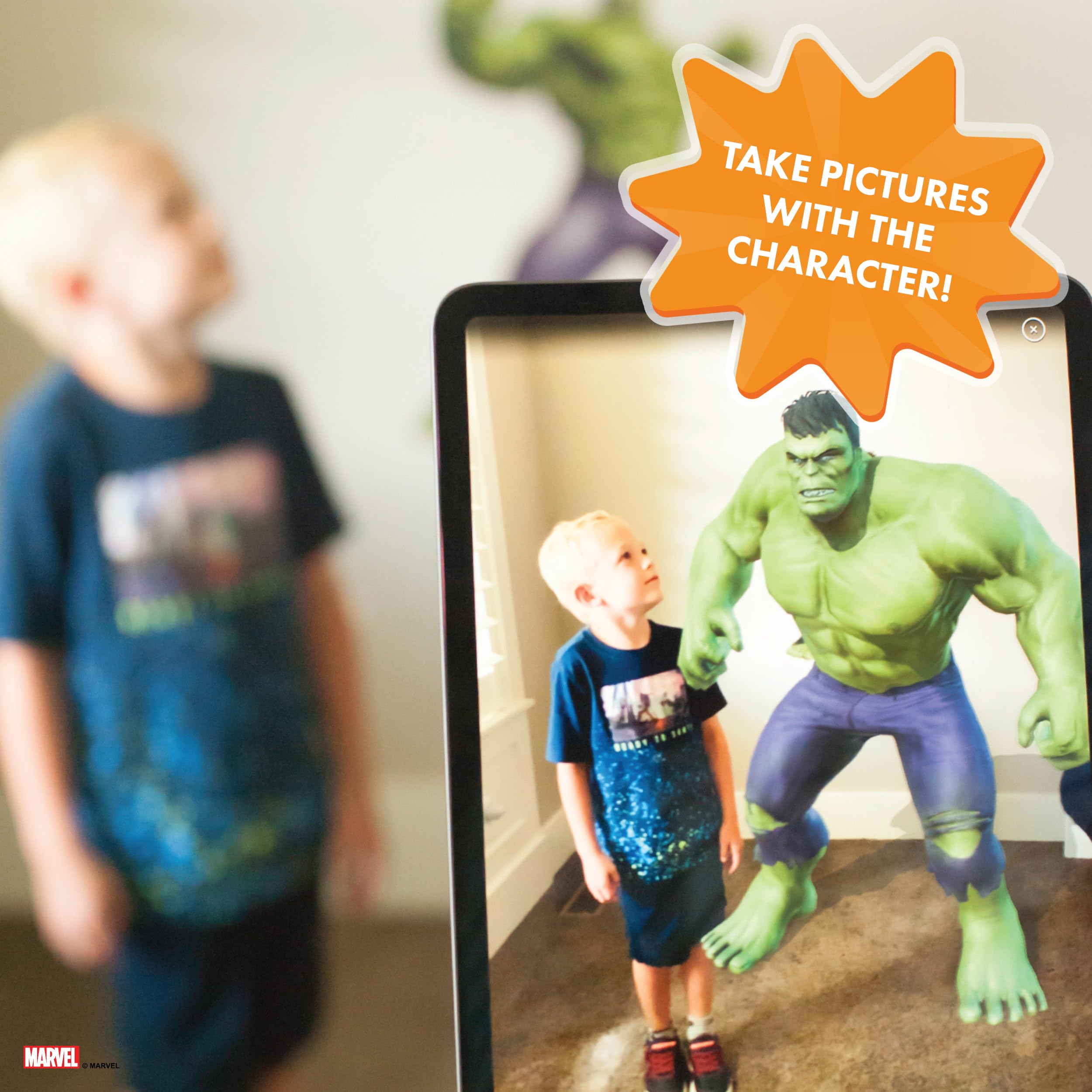 Wall Palz Marvel Hulk small decal 4 suited for furniture or devices.