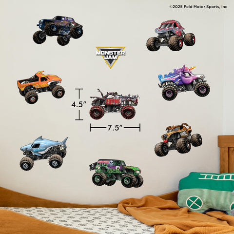 WALL PALZ Megalodon decal delivers ocean-sized color and intensity.