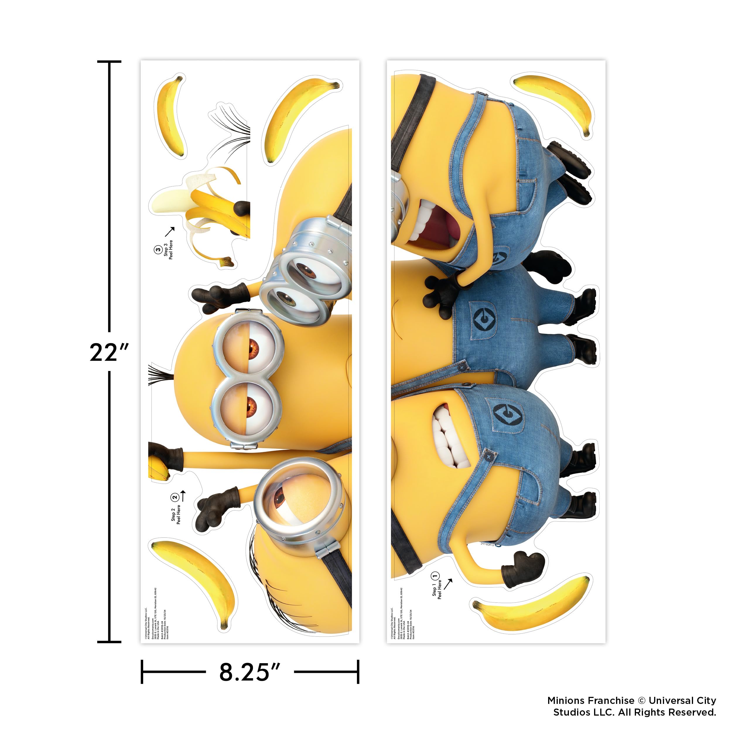 Wall Palz Minions premium packaging makes a great gift.