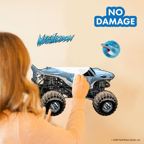 Wall Palz peel-and-stick decal enables quick, residue-free wall updates