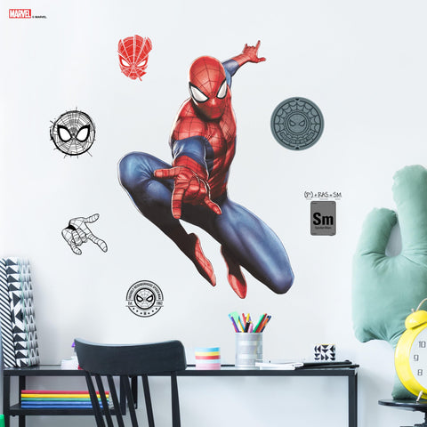 Wall Palz Spider-Man eight-decal pack offers coordinated scenes for growing walls