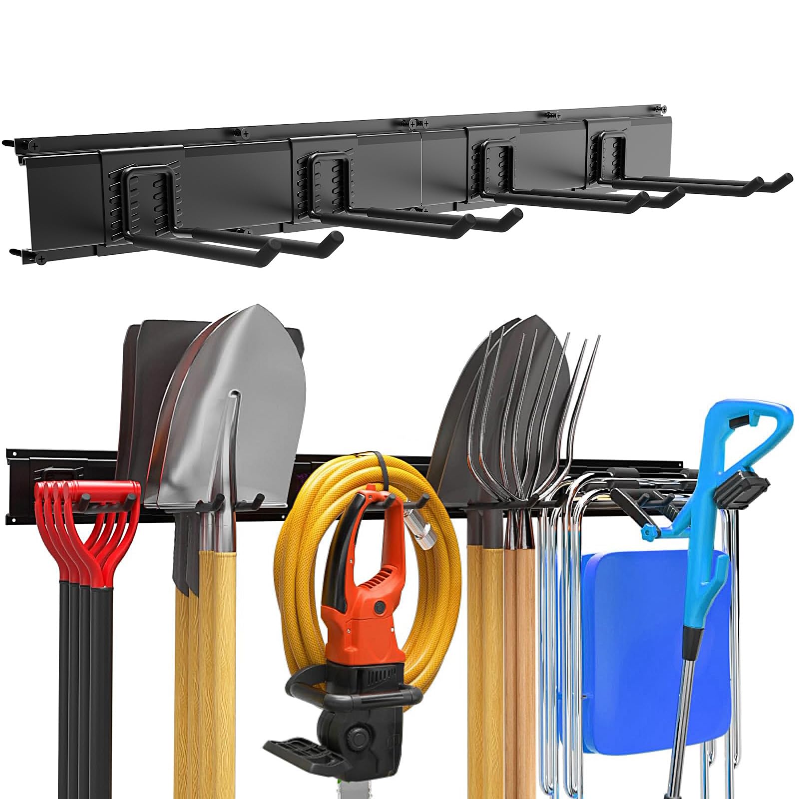 Wallavant garage tool organizer on wall mount with sturdy steel holds up to 220lb.
